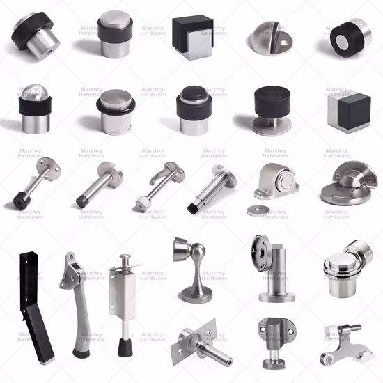 Básico personalizado feito na China em forma de T popular de alta qualidade para banheiro de hotel em ouro preto rolha de porta de borracha em aço inoxidável